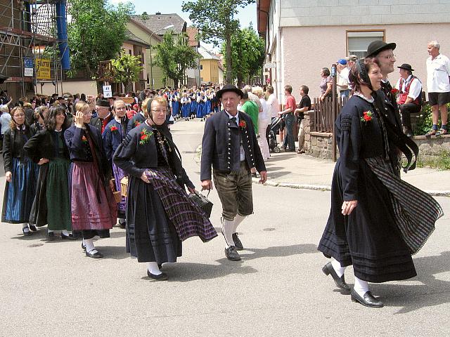 Die Gruppen 31..41 beim 54. Gautrachtentreffen