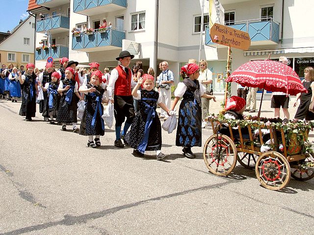 Die Gruppen 31..41 beim 54. Gautrachtentreffen