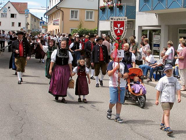 Die Gruppen 31..41 beim 54. Gautrachtentreffen