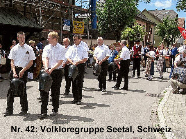 Die Gruppen 42..51 beim 54. Gautrachtentreffen