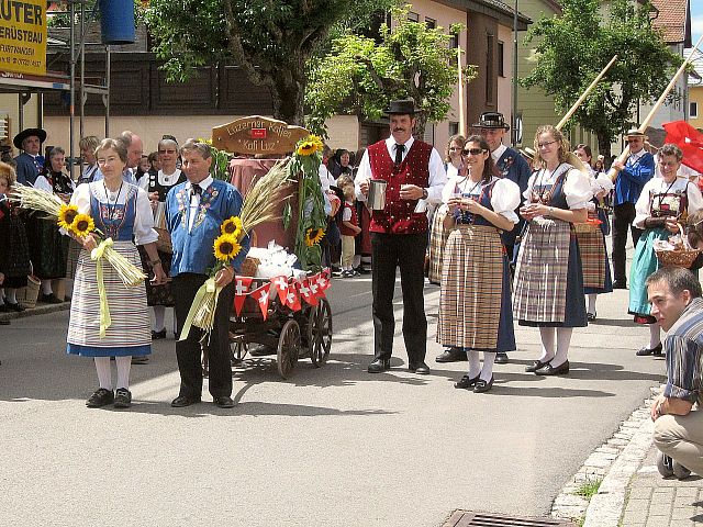 Die Gruppen 42..51 beim 54. Gautrachtentreffen