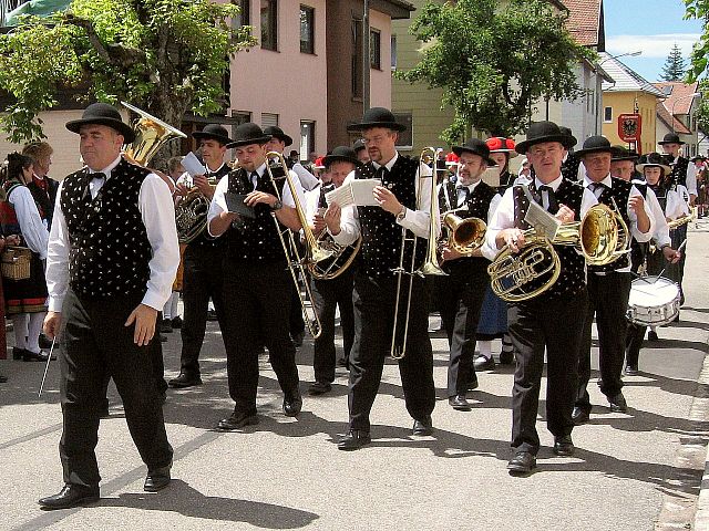 Die Gruppen 42..51 beim 54. Gautrachtentreffen