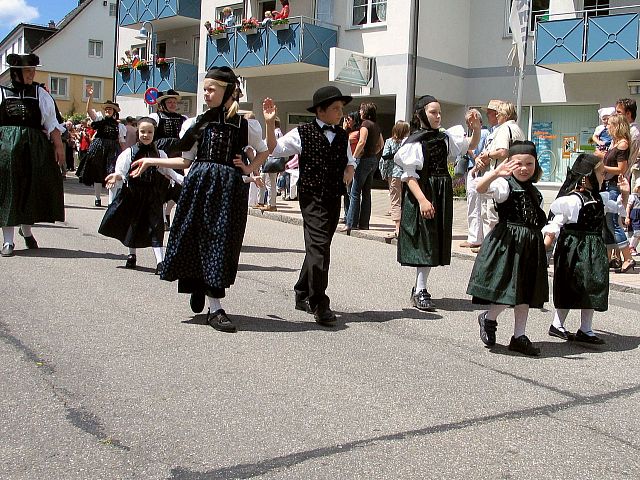 Die Gruppen 42..51 beim 54. Gautrachtentreffen