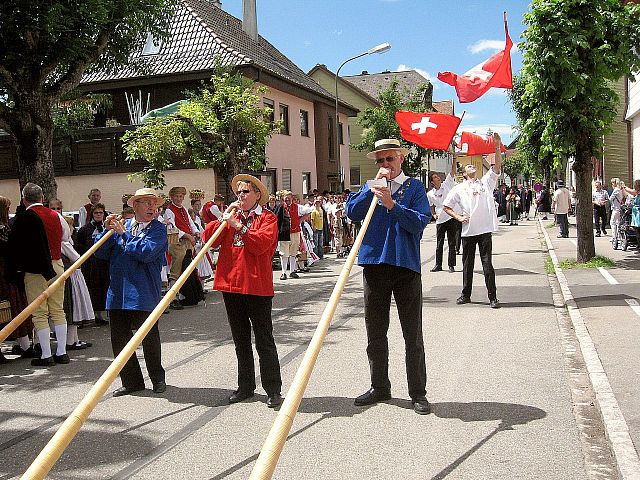 Die Gruppen 42..51 beim 54. Gautrachtentreffen