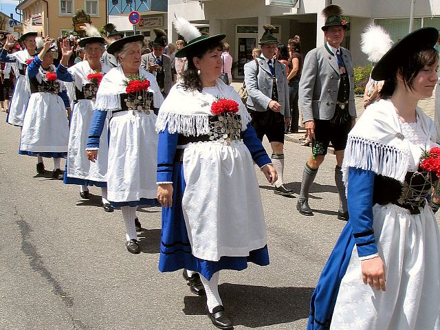 Die Gruppen 42..51 beim 54. Gautrachtentreffen