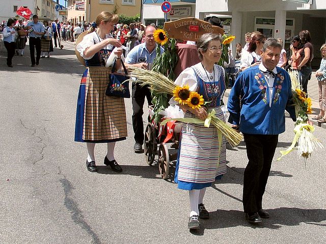 Die Gruppen 42..51 beim 54. Gautrachtentreffen