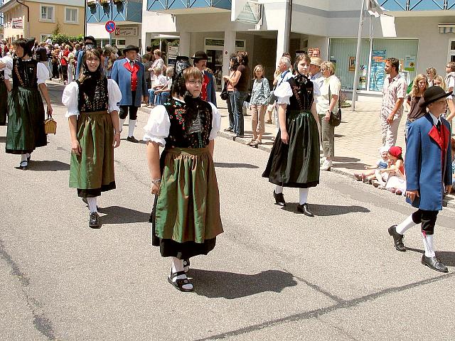 Die Gruppen 52..61 beim 54. Gautrachtentreffen