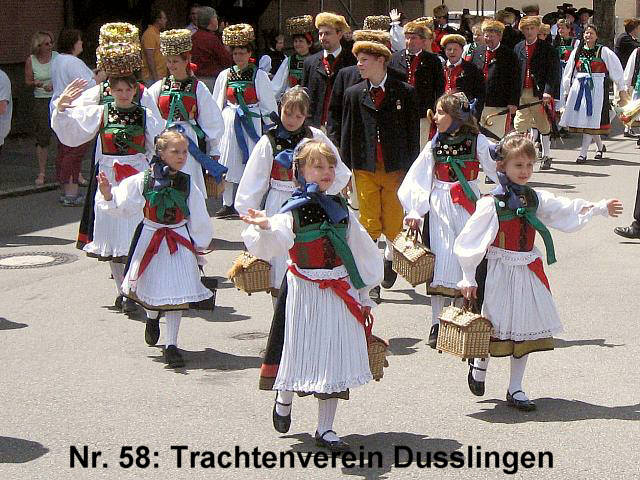 Die Gruppen 52..61 beim 54. Gautrachtentreffen