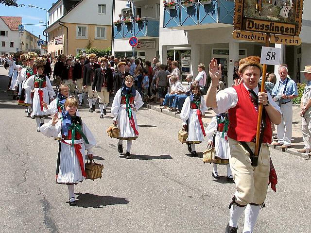 Die Gruppen 52..61 beim 54. Gautrachtentreffen