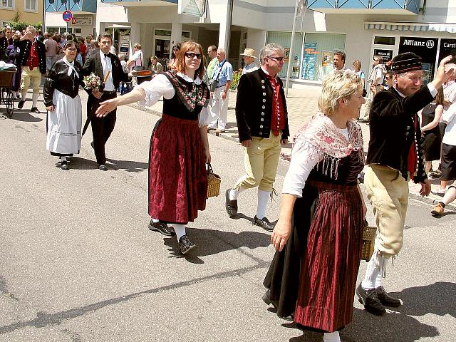 Die Gruppen 52..61 beim 54. Gautrachtentreffen