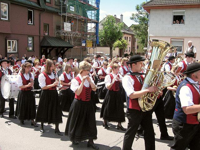 Die Gruppen 52..61 beim 54. Gautrachtentreffen