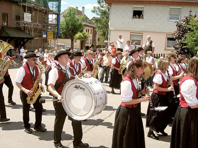 Die Gruppen 52..61 beim 54. Gautrachtentreffen