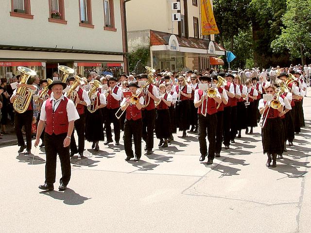 Die Gruppen 52..61 beim 54. Gautrachtentreffen