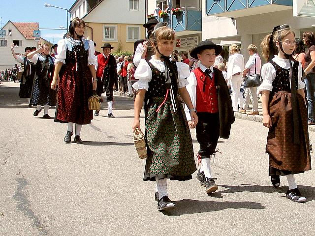 Die Gruppen 52..61 beim 54. Gautrachtentreffen