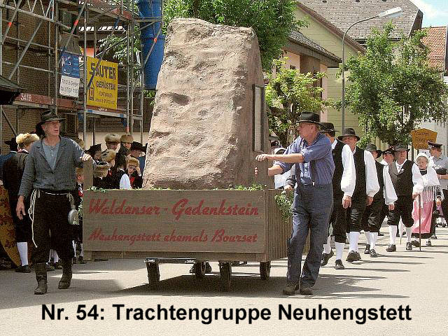 Die Gruppen 52..61 beim 54. Gautrachtentreffen