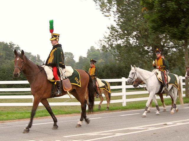 Der Festumzug beim Reitturnier in Donaueschingen