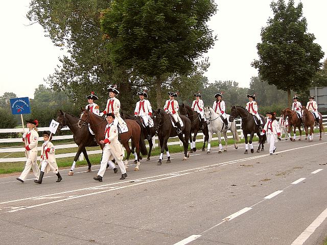 Der Festumzug beim Reitturnier in Donaueschingen