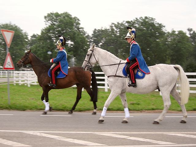 Der Festumzug beim Reitturnier in Donaueschingen