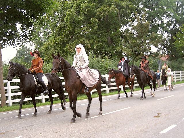 Der Festumzug beim Reitturnier in Donaueschingen