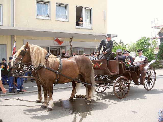 Historische Feuerwehrfahrzeuge