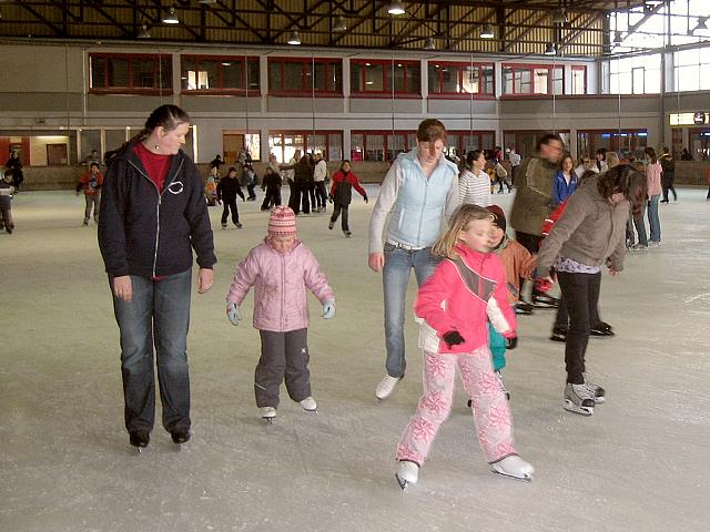 Schlittschuhlaufen in Schwenningen 