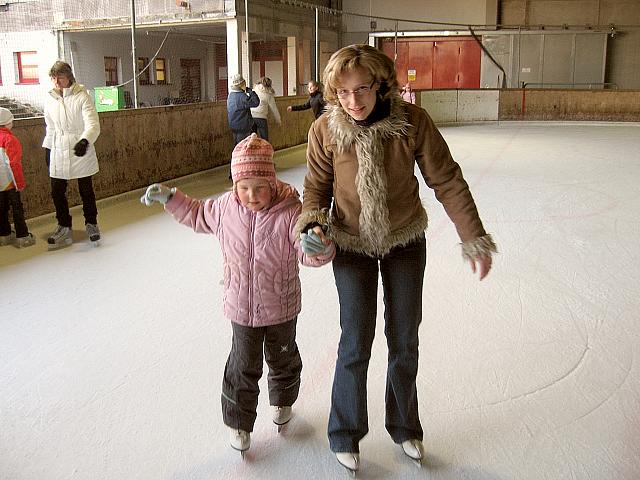 Schlittschuhlaufen in Schwenningen 