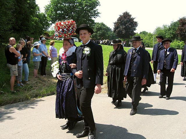 Der Hochzeitszug bei der 900 Jahrfeier in Grningen 