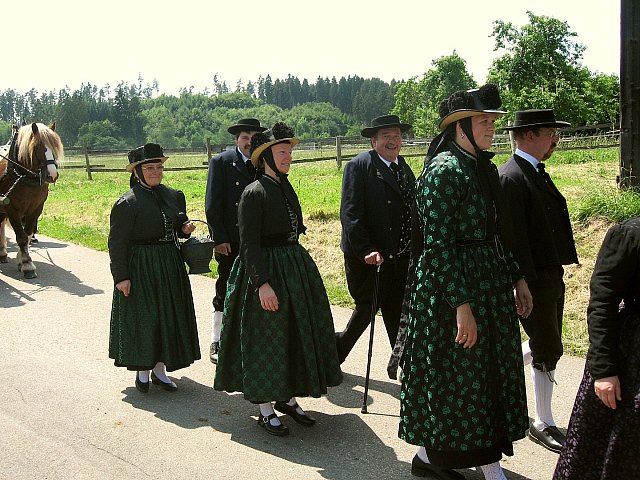 Der Hochzeitszug bei der 900 Jahrfeier in Grningen 