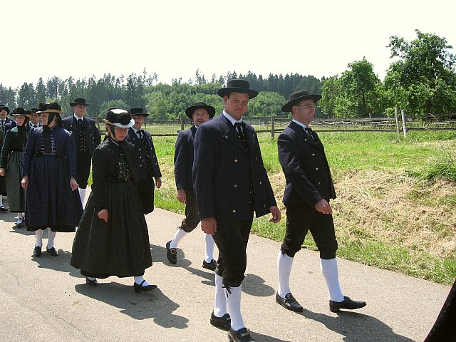 Der Hochzeitszug bei der 900 Jahrfeier in Grningen 