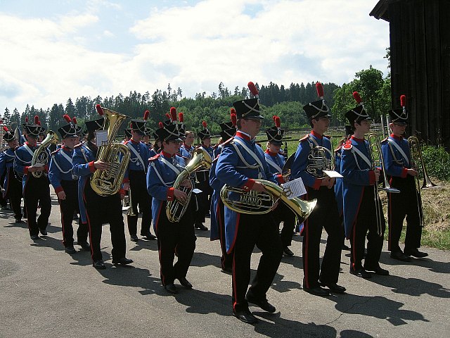 Bilder des historischen Umzugs in Grningen 