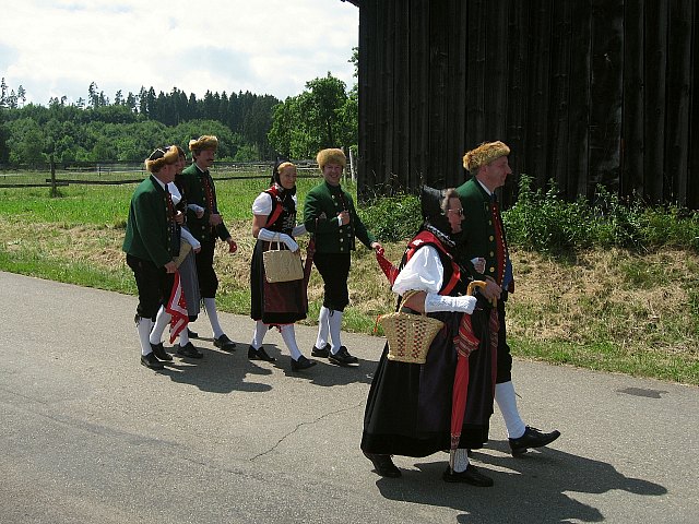 Bilder des historischen Umzugs in Grningen 