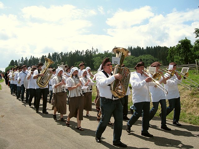 Bilder des historischen Umzugs in Grningen 