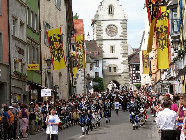 Der Festzug von berlingen 