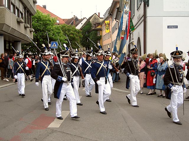 Der Festzug von berlingen 