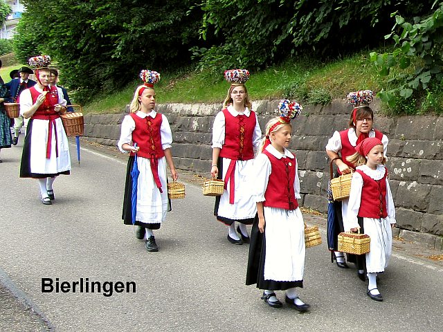 Der Festzug beim Gautrachtentreffen 