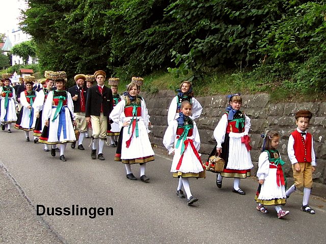 Der Festzug beim Gautrachtentreffen 