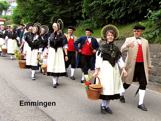 Der Festzug beim Gautrachtentreffen 