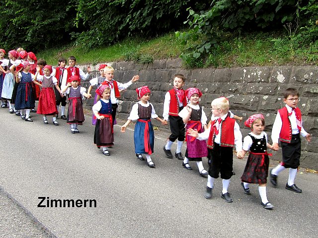 Der Festzug beim Gautrachtentreffen 