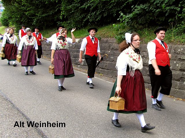 Der Festzug beim Gautrachtentreffen 