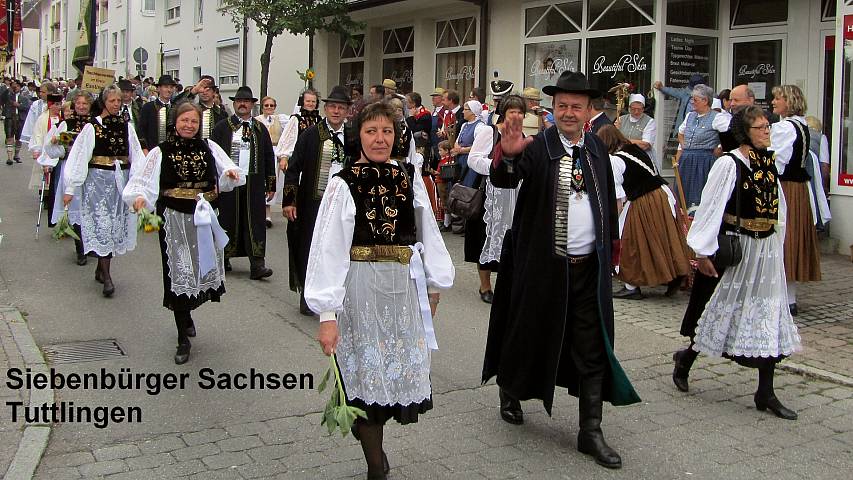 Der Festzug beim Landestrachtenfest 