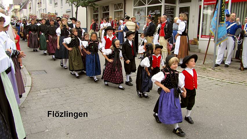 Der Festzug beim Landestrachtenfest 