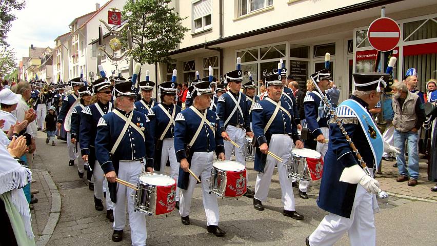 Der Festzug beim Landestrachtenfest 