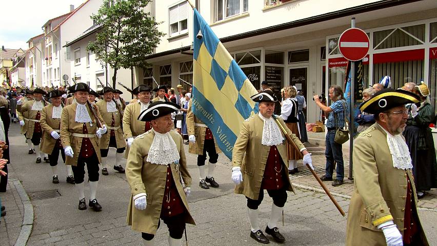 Der Festzug beim Landestrachtenfest 