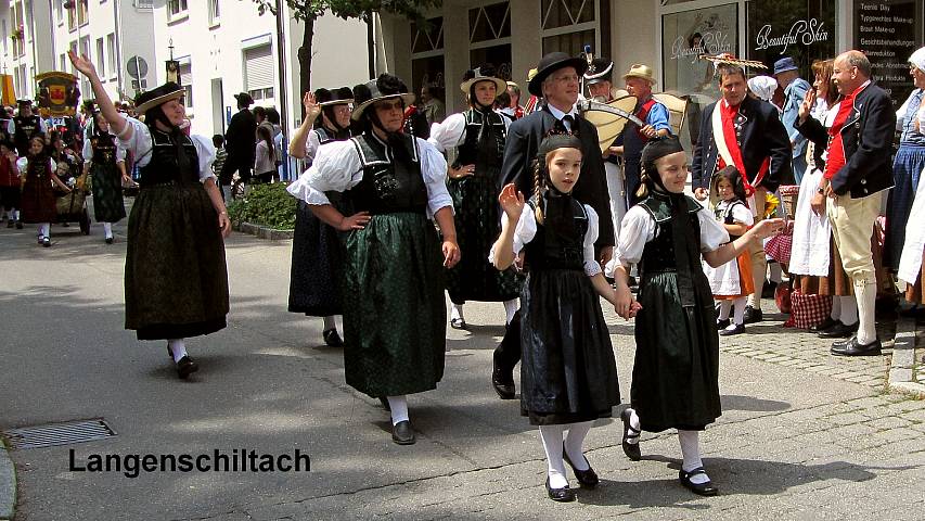 Der Festzug beim Landestrachtenfest 