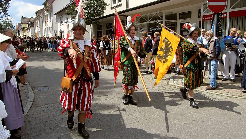 Der Festzug beim Landestrachtenfest 