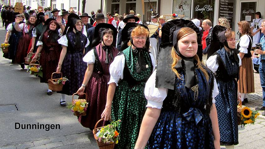 Der Festzug beim Landestrachtenfest 