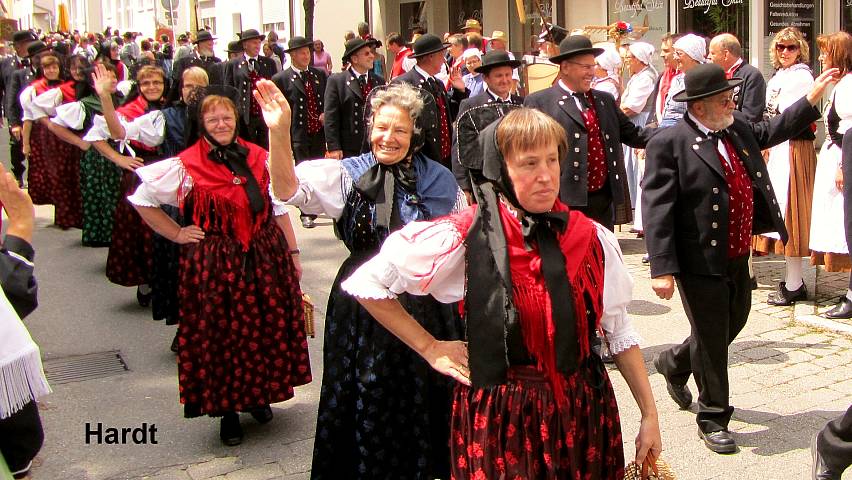 Der Festzug beim Landestrachtenfest 