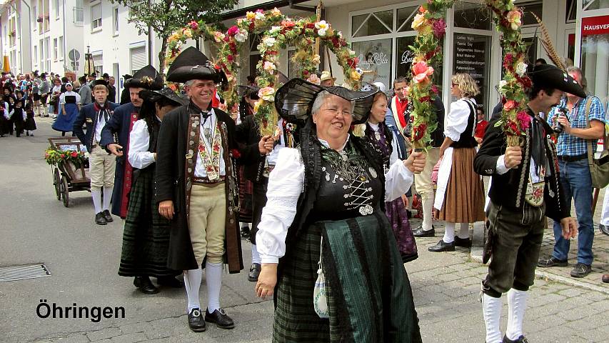 Der Festzug beim Landestrachtenfest 