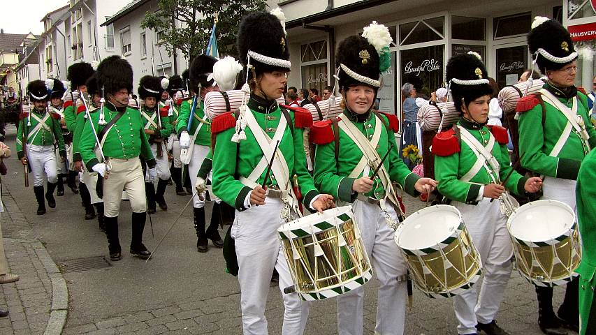 Der Festzug beim Landestrachtenfest 