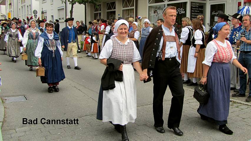 Der Festzug beim Landestrachtenfest 